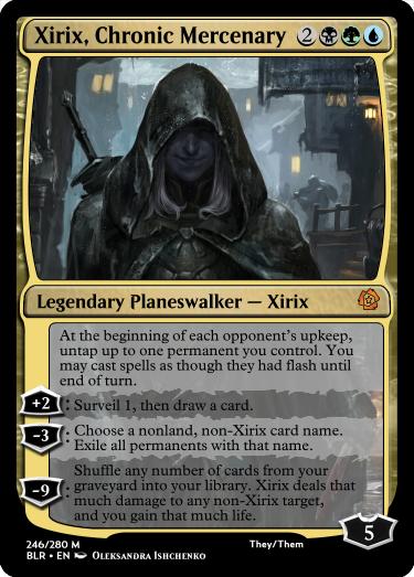 Xirix, Chronic Mercenary