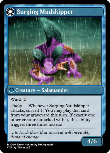 Surging Mudskipper