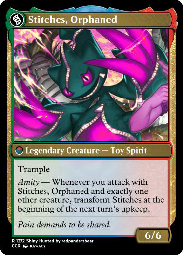 Stitches, Orphaned