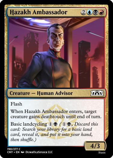 Hazakh Ambassador