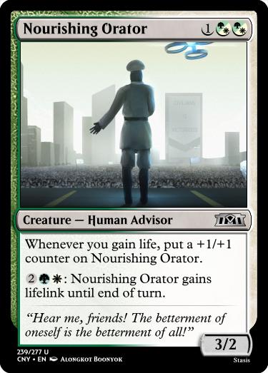 Nourishing Orator