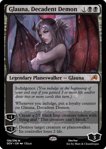 Glauna, Decadent Demon