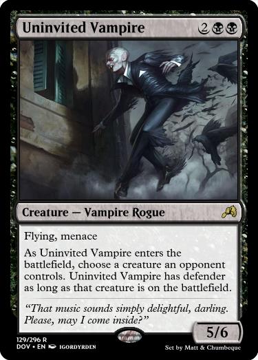 Uninvited Vampire