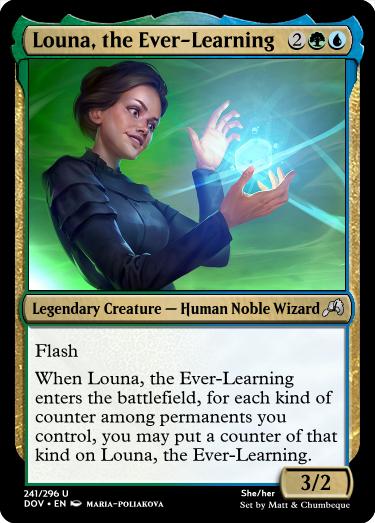 Louna, the Ever-Learning