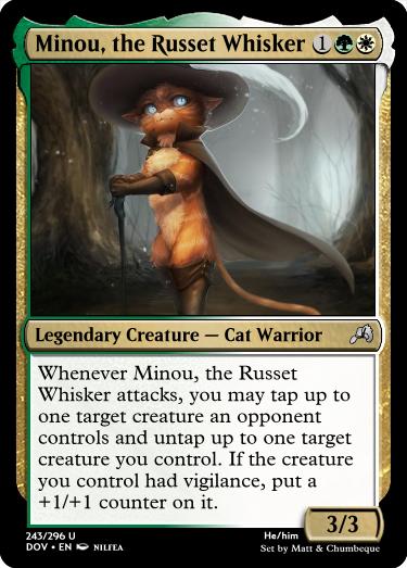 Minou, the Russet Whisker