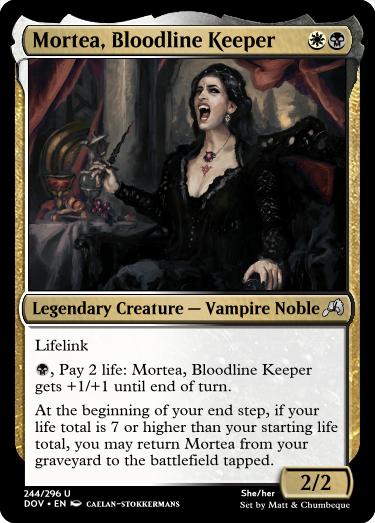 Mortea, Bloodline Keeper