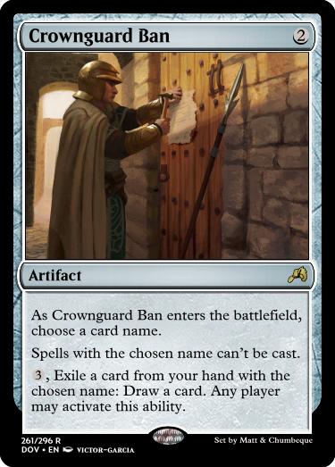 Crownguard Ban