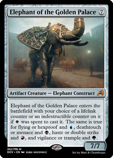 Elephant of the Golden Palace