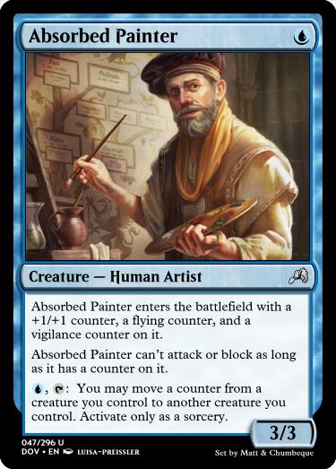 Absorbed Painter