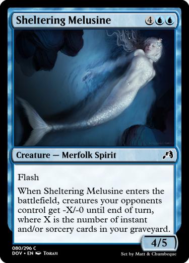 Sheltering Melusine