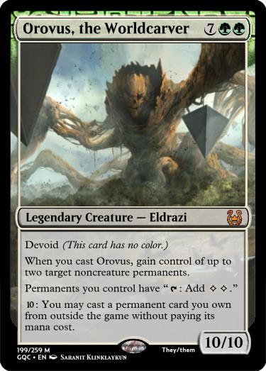 Orovus, the Worldcarver