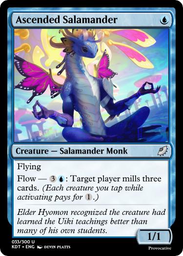 Ascended Salamander