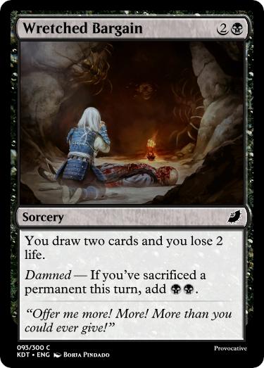 Wretched Bargain