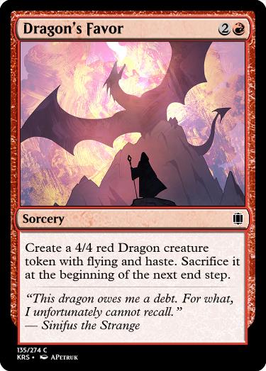 Dragon's Favor