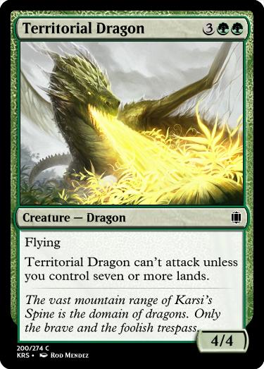 Territorial Dragon