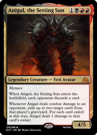 Anigul, the Setting Sun