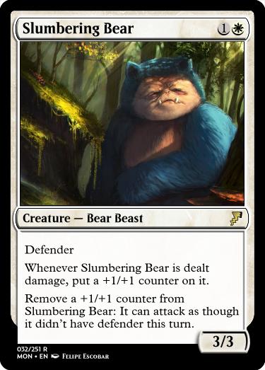 Slumbering Bear