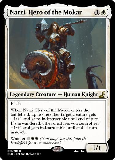 Narzi, Hero of the Mokar