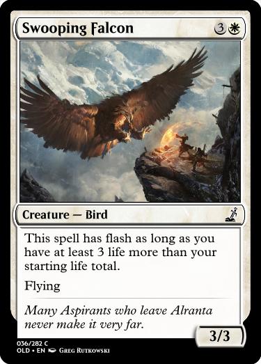 Swooping Falcon