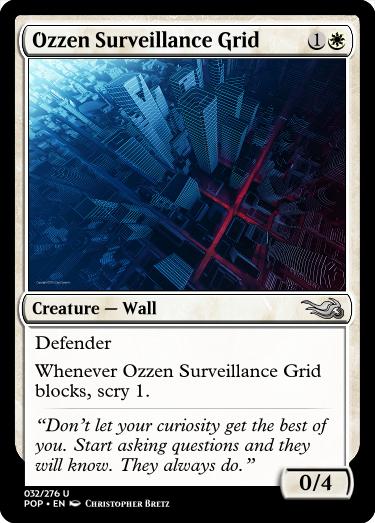 Ozzen Surveillance Grid