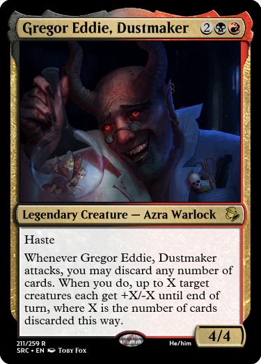 Gregor Eddie, Dustmaker
