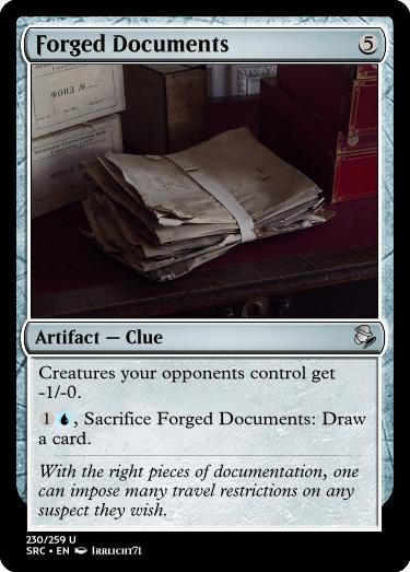 Forged Documents