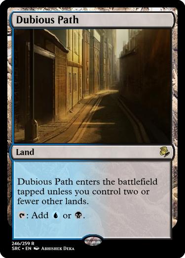 Dubious Path