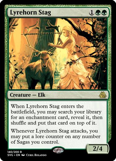 Lyrehorn Stag