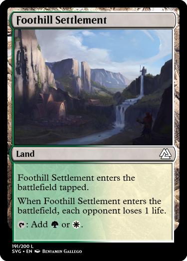 Foothill Settlement