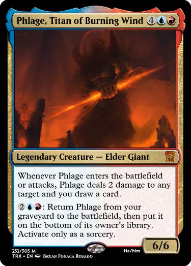 Phlage, Titan of Burning Wind