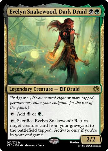 Evelyn Snakewood, Dark Druid