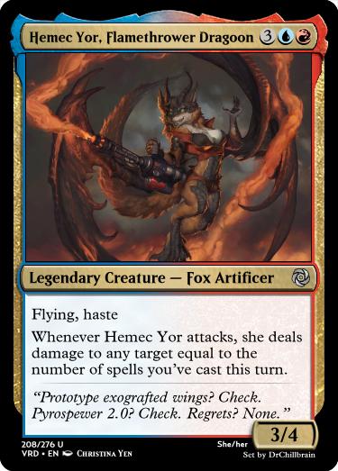 Hemec Yor, Flamethrower Dragoon