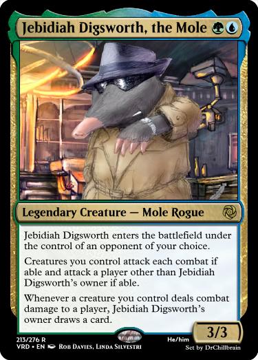 Jebidiah Digsworth, the Mole