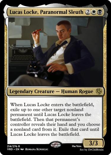 Lucas Locke, Paranormal Sleuth