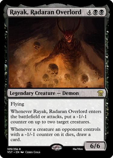 Rayak, Radaran Overlord