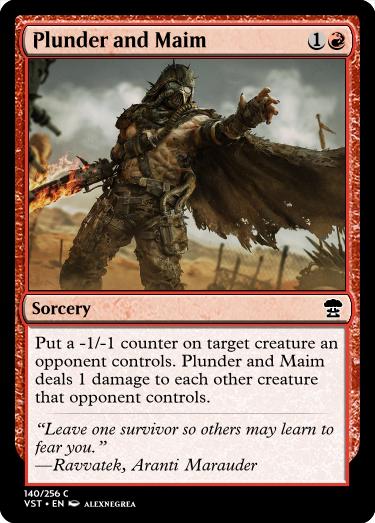 Plunder and Maim