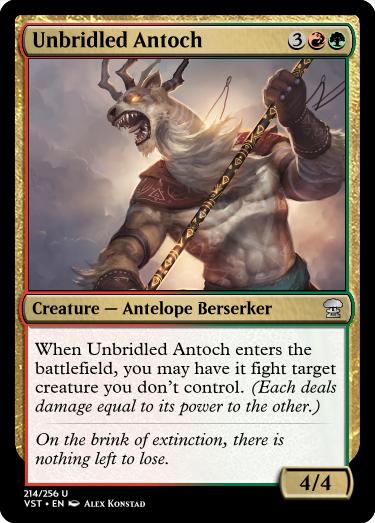 Unbridled Antoch